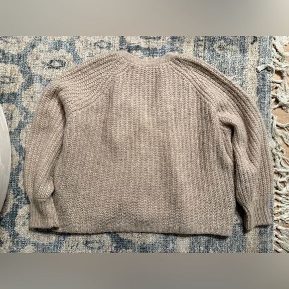 Sézane Basile Cardigan in Light Beige XL Pristine Condition - Picture 3 of 7